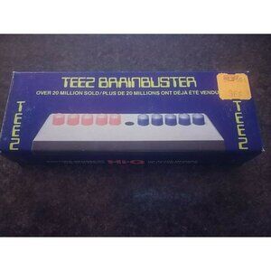 Vintage retro  Teez Brainbuster puzzler puzzle game NIB Hi-Q International Games